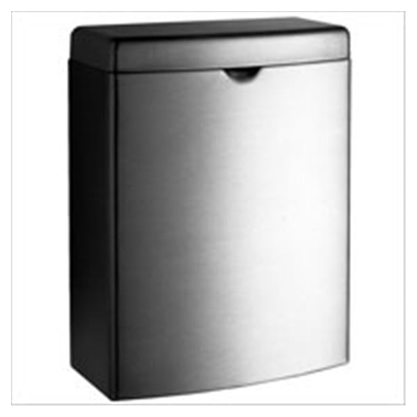Disposal Sanitary Napkin Contura Series Stainless Steel Stn W/ Piano-Hinge Ea
